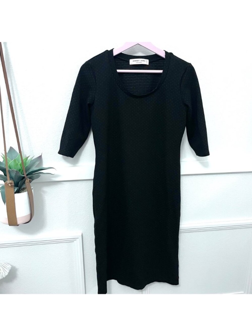 Sonnet James Play Dress Black Print Long Sleeve Size S - Picture 2 of 7